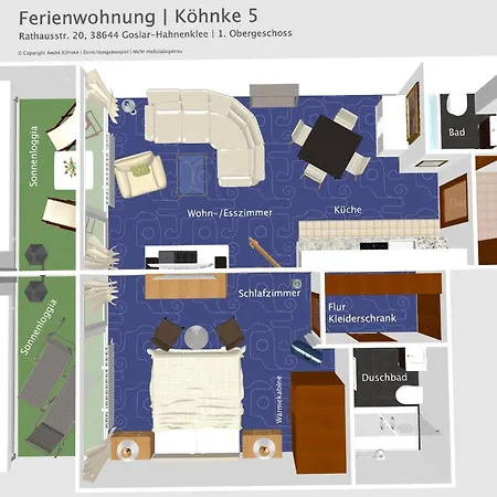 Apartment Luxusferienwohnung Mit Infrarotwaermekabine Goslar
